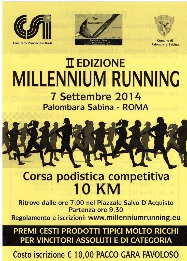 millenium running
