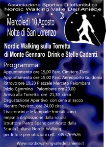 NOTTE DI SAN LORENZO 2016